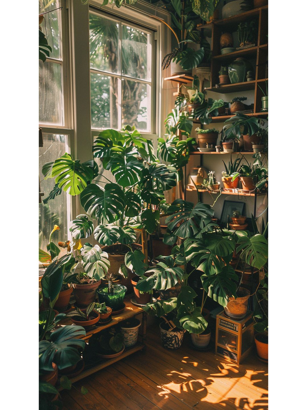 Green plants are a magical green magic wand for the home.