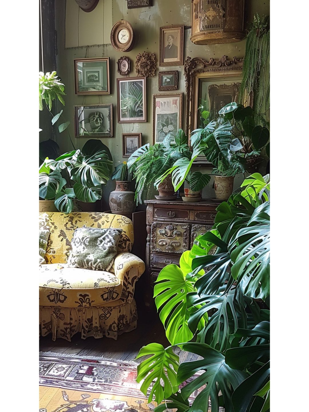 Green plants are a magical green magic wand for the home.