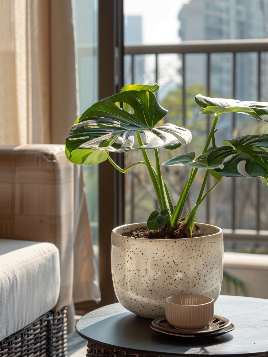 Monstera: A picture of life in a quiet corner